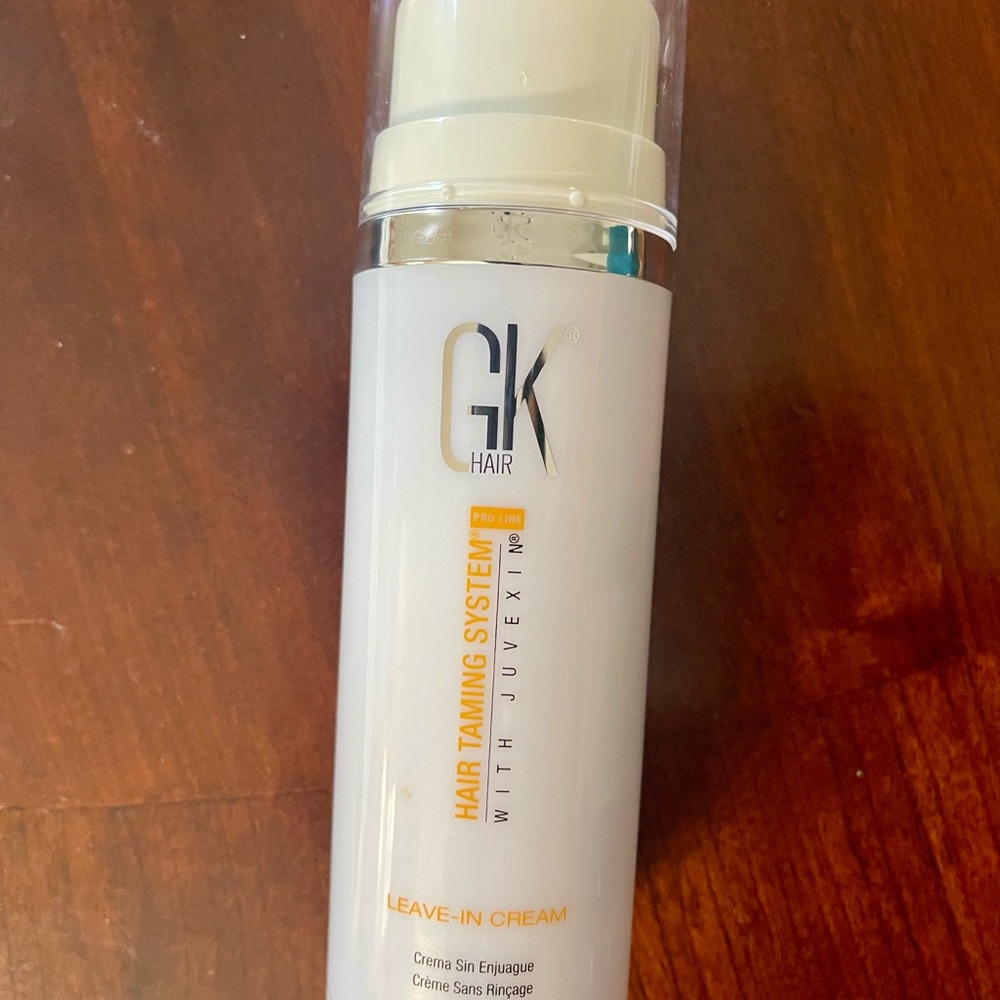 GK Hair Taming System Leave-In Cream - White